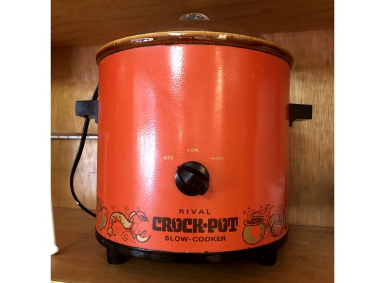 Vintage Rival Crock Pot Slow Cooker Model 3100/2