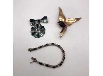 Vintage Sterling Jeweler, 3 Pieces