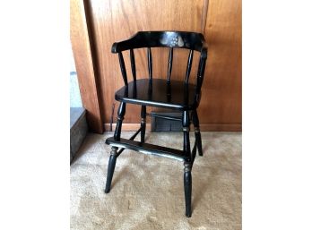 1960s Hitchcock Style Childs High Chair