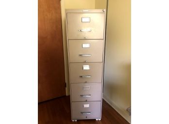 Columbia Five Drawer Filing Cabinet