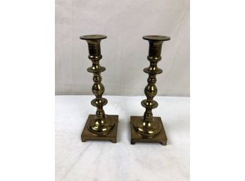 Vintage Brass Candle Sticks