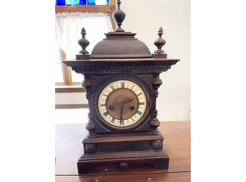 Geo Bird Werttemberg 14 Day Strike Antique Table Clock