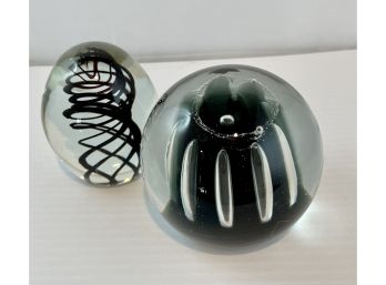 Rare Black Art Glass