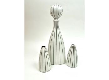 Set Of Jonathan Adler Ceramic Vessels