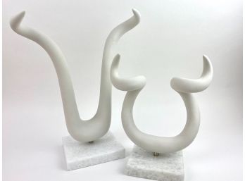 Jonathan Adler Figural Horn Decor Pieces