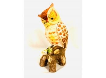 Vintage Ceramic/Porcelain Owl Figurine