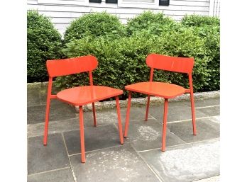 Pair Of Vibrant Modern Chairs