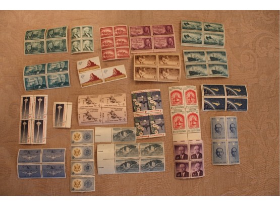 Loose Mint Plates A - 19 Plates Plus 2 Loose Stamps