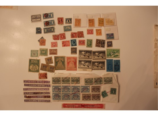 Documentary And Tax Stamps Lot