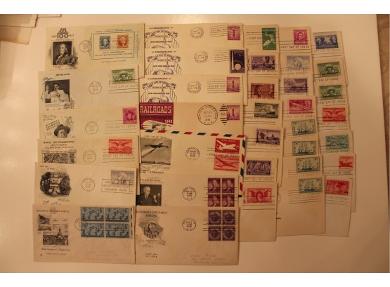35 1940's FDC