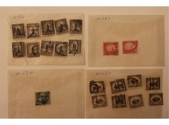 21 Stamps Scott 566 To 569