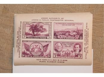 13 Mint 1938 IPEX Stamps - Scott 778 A.B.C.D Imperforate