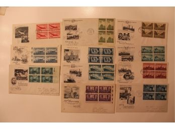 11 Armed Forces Wartime FDC's