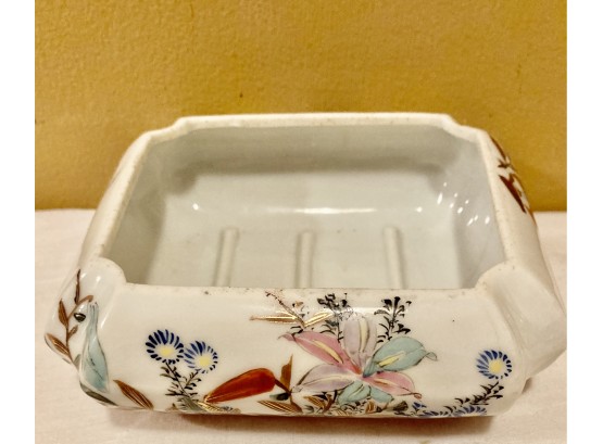 Asian Ceramic Soap Dish