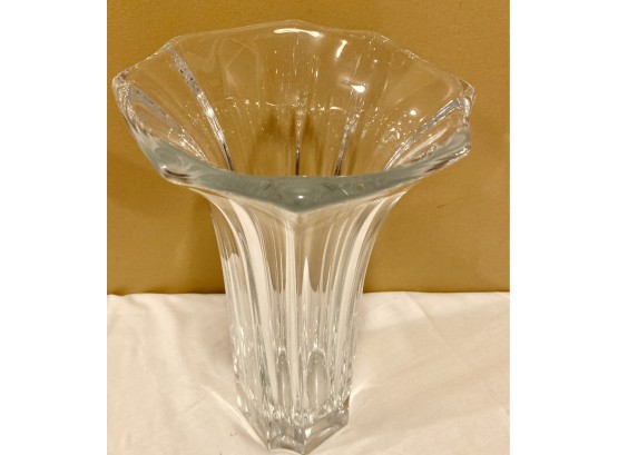 Cofrac Verrier France Crystal Vase