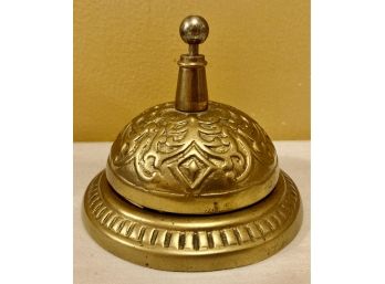 Vintage Brass Hotel Bell, Penco, New Bedford, Ma