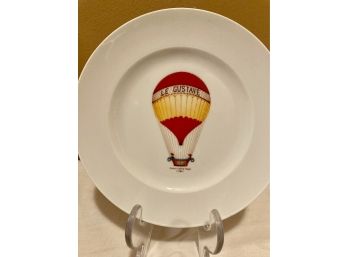 S/4 Hot Air Balloon Dessert Plates, J.K.W. Western Germany 6 Inchplates