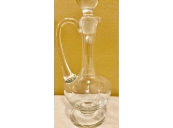 Glass Wine Decanter With Glass Stopper Made In Germany