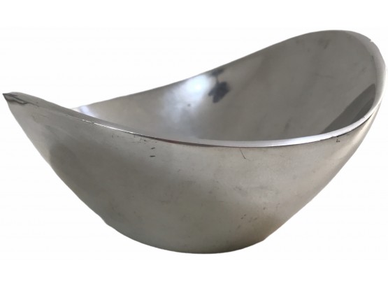 Vintage  Nambe Polished Pewter Bowl # 567