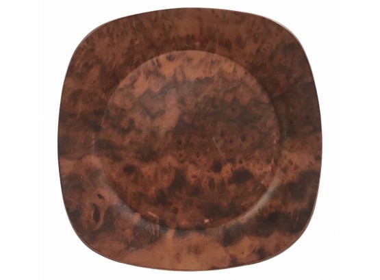 Burled Wood Platter By Dansk Designs Made In Malaysia