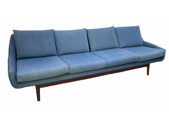 Ca 1960s  - Danish Modern Four Seat Platform Sofa