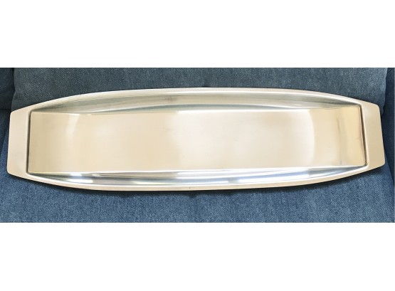 MCM GENSE 18/8 Stainless Steel Long Narrow Platter 20'