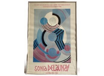 1980 Sonia Delaunay Gallery Poster  'Rhythm'