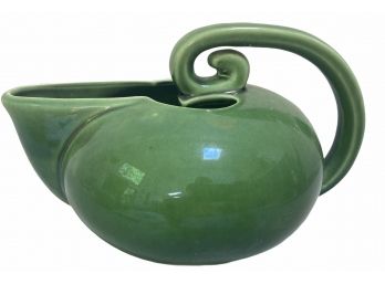 Vintage USA Modernist Organic Ceramic Teapot