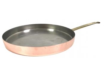 Vintage Revereware Copper Round Sauteuse Pan