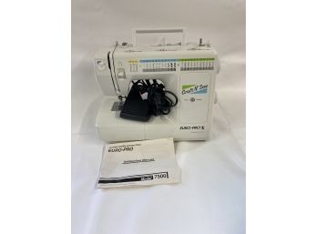 Euro Pro Craft N' Sew Sewing Machine