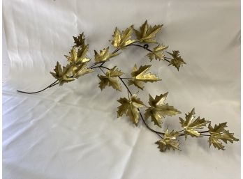 Gold Leaves Wall Decor Piece