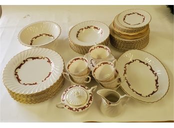 Beautiful Set  Syracuse China Service For 8 New Not Used