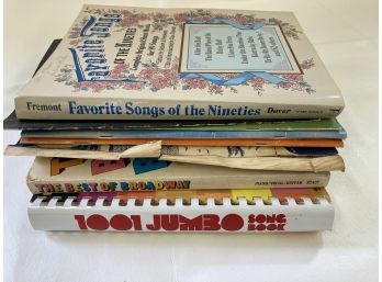 Stack Of Various Oldies Song Books