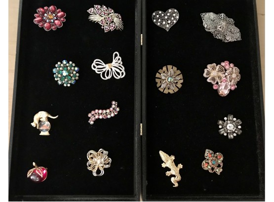 Charming Collection Of Brooches