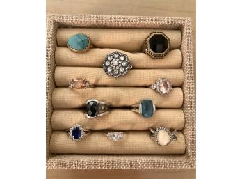 Mixed Lot Of Fashion Rings