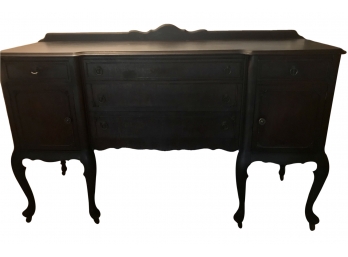 Antique Sideboard On Casters