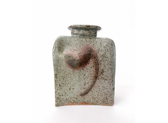 Mid Century Studio Pottery Vase - Signed