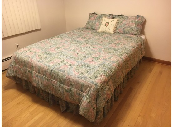 Queen Size Bed With Bedding, Buyer Must Take All