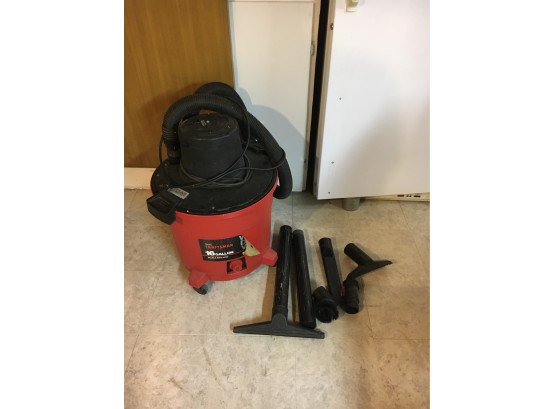 Craftsman Shop Vac With Misc Hoses And Parts, Tested And Working