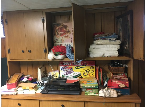 Huge Lot Of Cabinet Contents