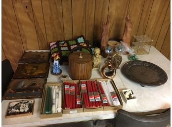 Big Lot Of Mid Century Items From Basement