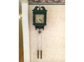 Hanging Wall Clock By New England Clock, Great Look