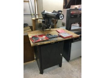 Craftsman Radial Arm Saw, Tested And Working, Includes A Bunch Of Accessories