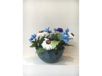 Artificial Flowers In Pot