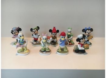 Lot Of 9 Disney Figurines
