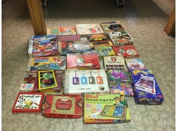 Large Lot Of Vintage Toys, Board Games, And More, Basement Fresh Find