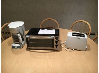 Hamilton Beach Toaster Oven, Coffee Maker, Toaster