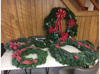 Lot Of 5 Wreaths