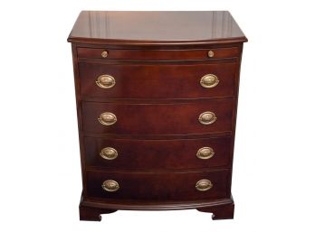 The Bombay Company Four Drawer Bow Front Bachelor Chest