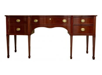 Kindel Furniture Mahogany Bow Front Sideboard (RETAIL $4,333 - See Receipt)